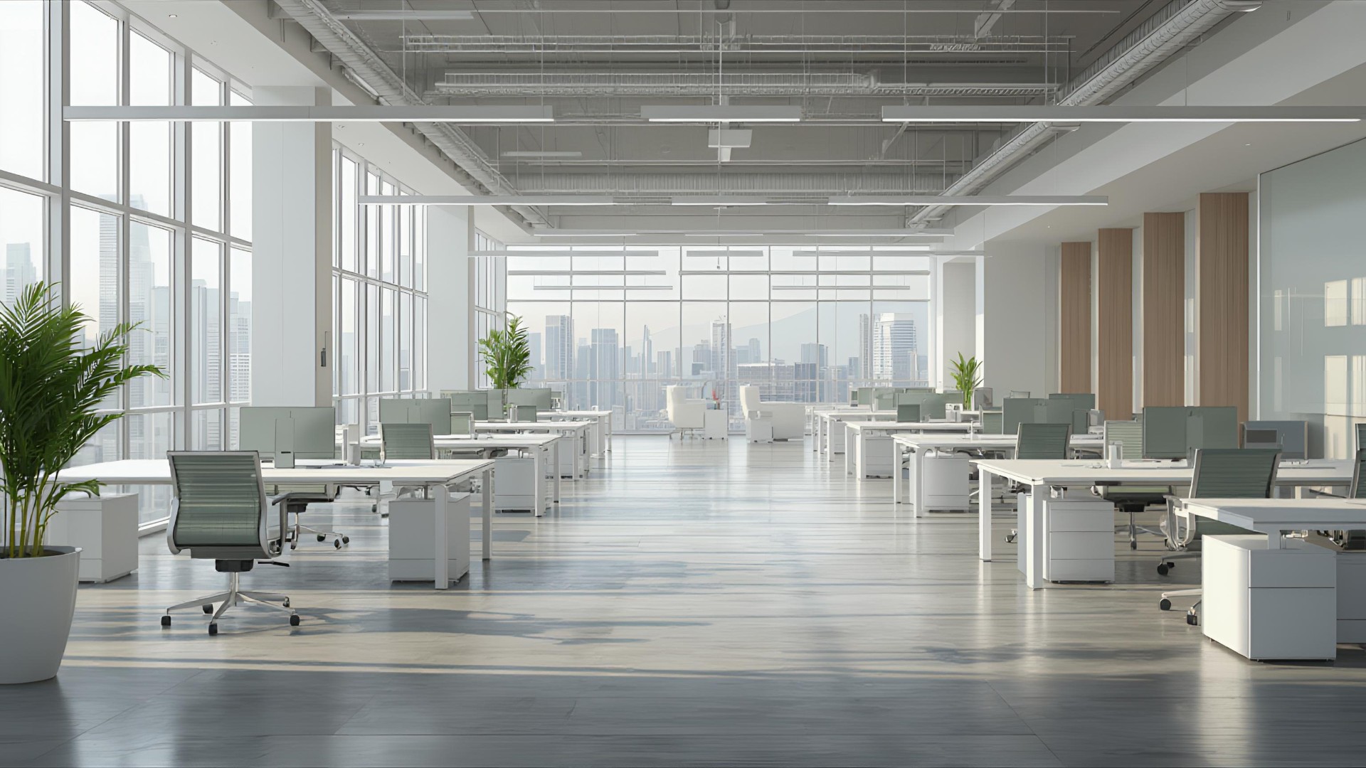 Class A office interior space, South Florida commercial tenant rep